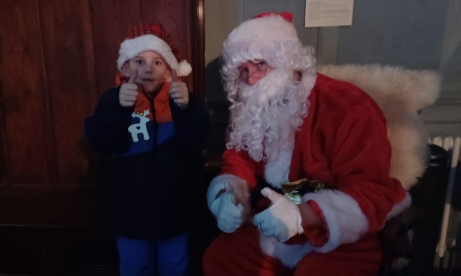 Santa Claus came to Fort William