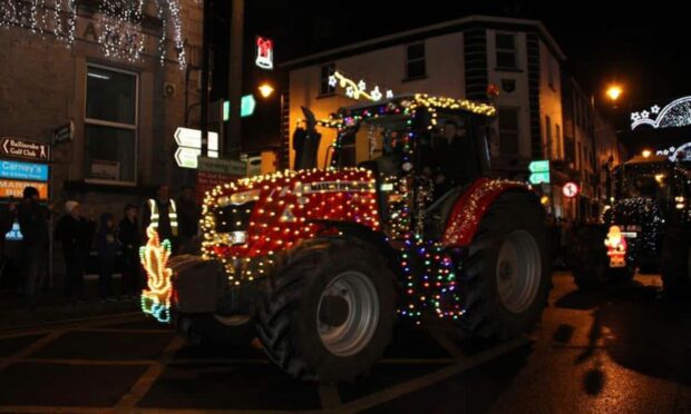 The Orkney Christmas Tractor Run is returning for a second year. Image: Graham Nicholson/Facebook.