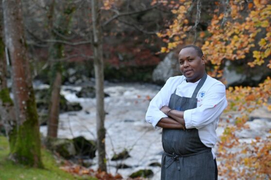 John Chomba has owned The Falls of Feugh restaurant for nine years.
Picture by Darrell Benns / DC Thomson