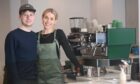 Jack Sim and Lauren Livingstone are the owners of Aberdeen's newest coffee shop, Mount. Image: Darrell Benns / DC Thomson