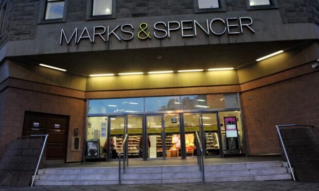 The Marks and Spencer in Inverness is among a portfolio of 'full line' stores under review by the retail chain. Image: David Whittaker-Smith