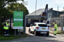 Residents will still need to book in advance ahead of their visits to Inverurie Recycling Centre. Image: Kenny Elrick/DC Thomson