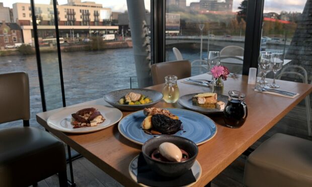 The Kitchen Brasserie on the banks of the River Ness. Image: Sandy McCook / DC Thomson
