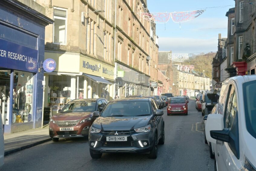 George Street in Oban, where Kebabish is located.