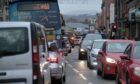 Pollution has been a concern for many in Inverness city centre. Image: Sandy McCook/DC Thomson