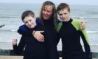 Phionna McInnes set up a north-east charity inspired by her experiences with her autistic sons Declan (left) and Rogan (right).