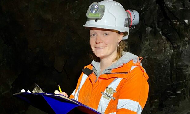 Rachael Paul is the senior underground mine geologist at Scotgold Resources