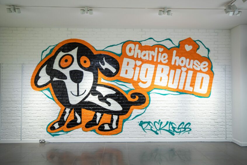 Big Build Appeal mural 