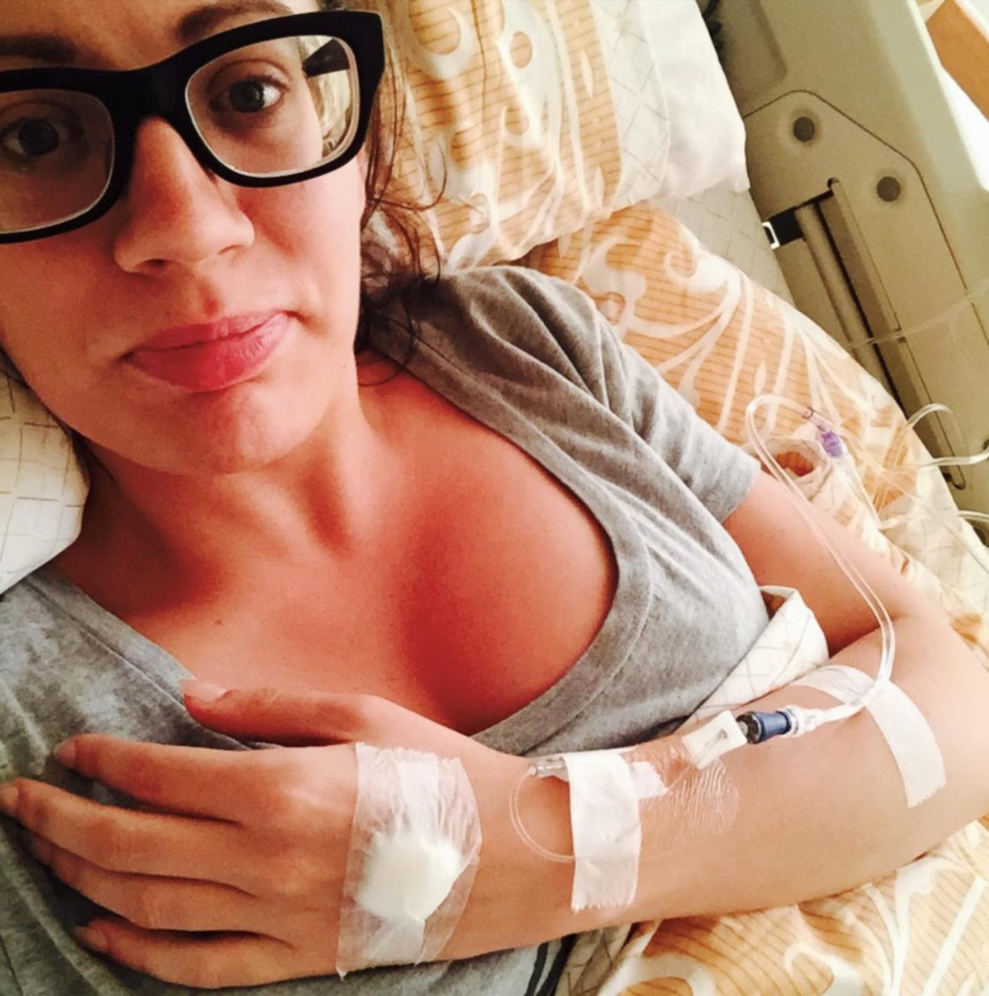 Gemma was hospitalised while travelling in Thailand because of her gut problems. Image: Gemma Stuart / Gut Wealth