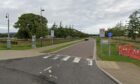 The main road through Inverness Campus will be closed for several days over the coming weeks. Image: Google Maps.