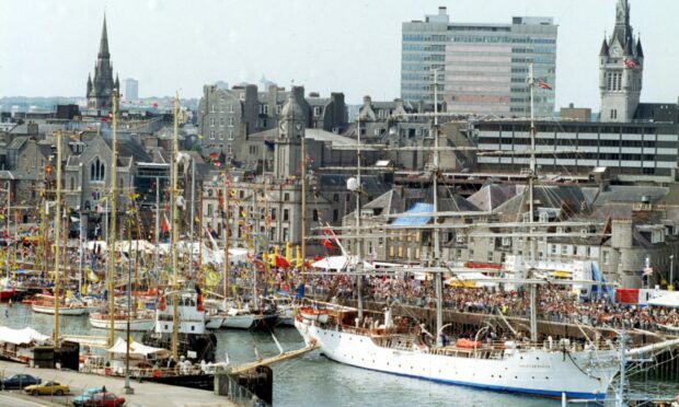 the tall ships in aberdeen