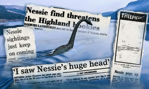 The Nessie legend never dies.  Image: DCT Design/Roddie Reid