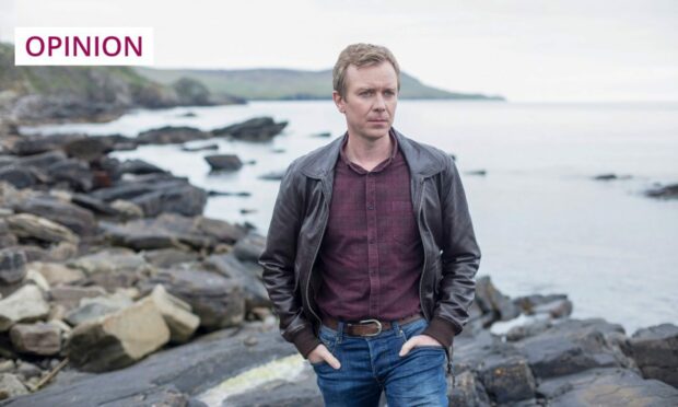 Steven Robertson, who plays DC Sandy Wilson, provides the only accurate Shetland accent in the programme (Image: ITV/Shutterstock)