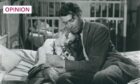 George Bailey (played by James Stewart) gets emotional in It's a Wonderful Life (Image: Moviestore/Shutterstock)