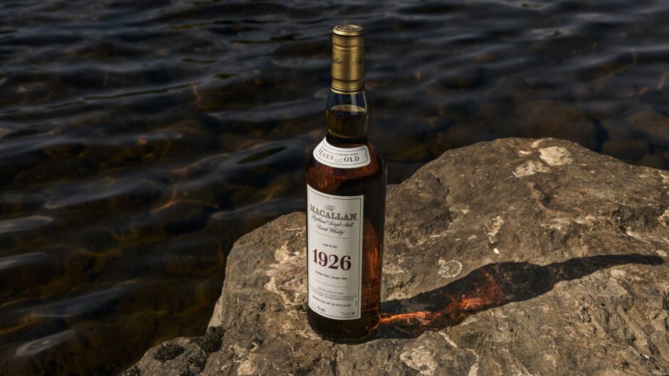 Bottle of The Macallan whisky