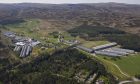 An aerial picture of Tomatin Distillery which has seen turnover increase.