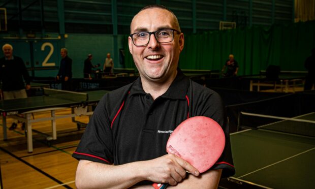 Aberdonian Alexander Rae will be competing at the Special Olympics in Berlin in June. Image: Wullie Marr/DC Thomson.