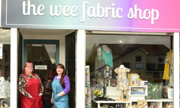 Wee Fabric Shop in Inverness.
