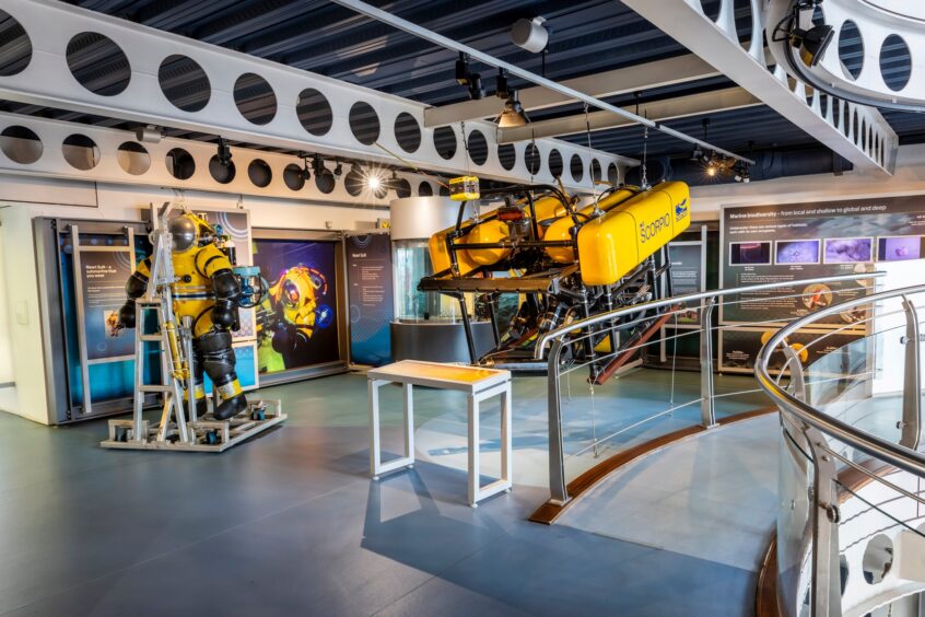 A photo of inside Aberdeen Maritime Museum