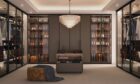 Walk in wardrobe design from Komandor Aberdeen