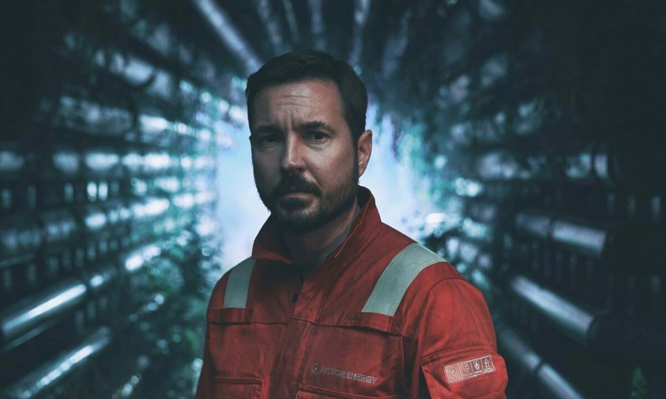 Martin Compston is among the stars of the new Amazon Prime drama "The Rig".