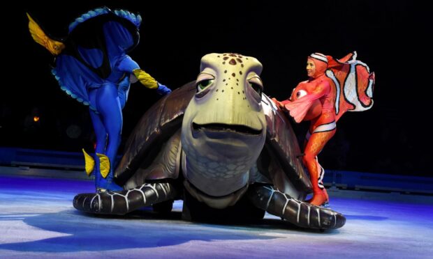Disney favourite characters will take to the ice at P&J Live in Aberdeen across the weekend. Image: Jim Irvine / DC Thomson.