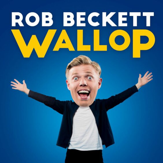 Are you going to see Rob Beckett's show Wallop in Aberdeen?