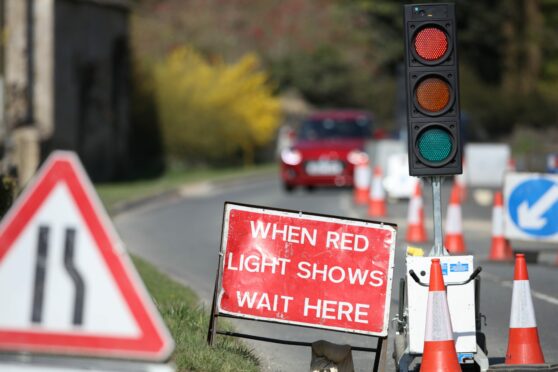 Amey will have temporary traffic lights in place while resurfacing works are ongoing. Image: Shutterstock.