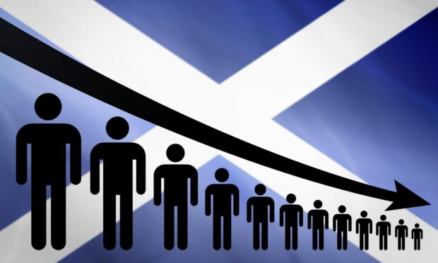 With Scotland's population declining, how can we grow our economy? Picture: Shutterstock