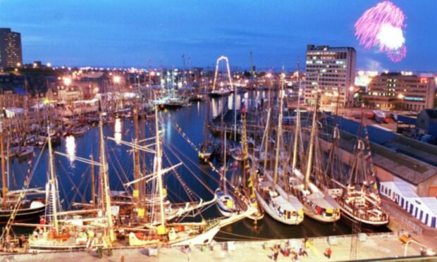 Tall Ships last visited Aberdeen back in 1997. Image: DC Thomson