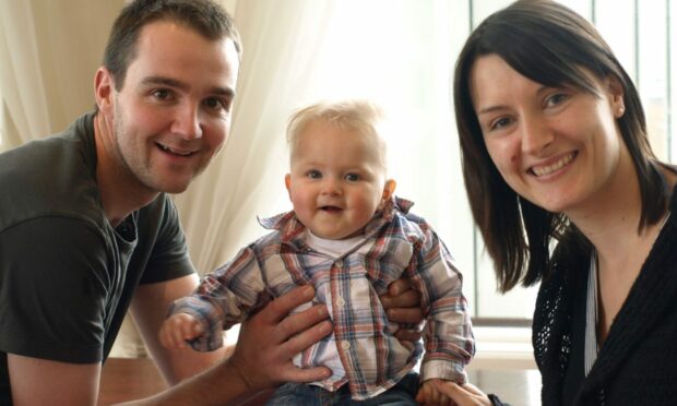 Tanya and Allan Ross of STAR for Harris with their son