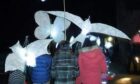 The lantern parade is a popular community event. Image: Aboyne Artist in Residence.