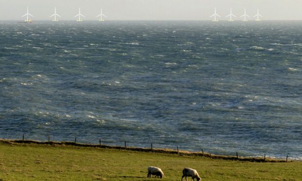 First images of how the Kincardine Offshore Wind Farm might look from north-east coastline







windfarm