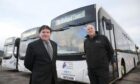 Highland Council's buses were launched in January. Image: Highland Council.