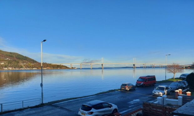 The Kessock Bridge. Image: Michelle Henderson/ DC Thomson.