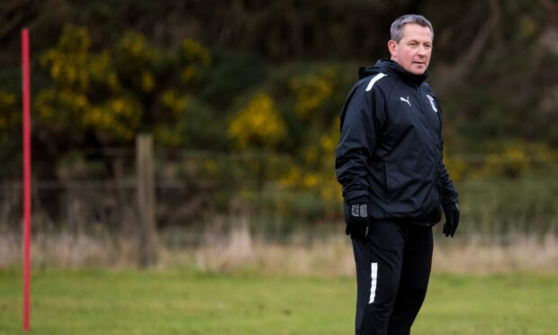 Caley Thistle head coach Billy Dodds is after maximum points at Ayr United this weekend. Image: Ross Parker/SNS Group