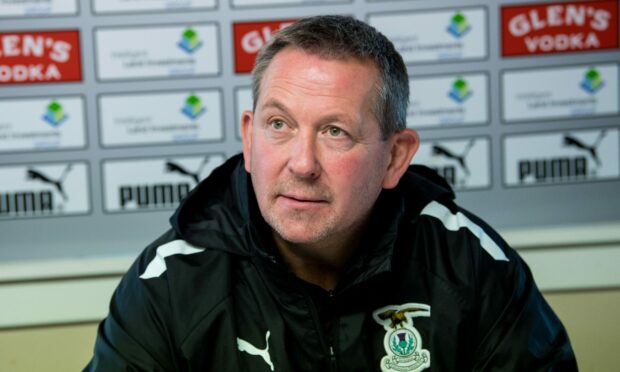 Caley Jags head coach Billy Dodds. Image: SNS Group
