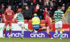 Celtic's Callum McGregor scores to make it 1-0 against Aberdeen in December last year. Image: SNS.