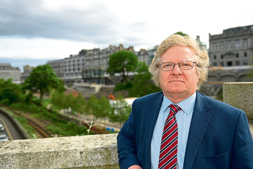 Council co-leader Ian Yuill. Image: Paul Glendell/DC Thomson. 