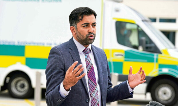 Health Secretary Humza Yousaf will meet with north-east Tory politicians this month. Image: Andrew Milligan/PA