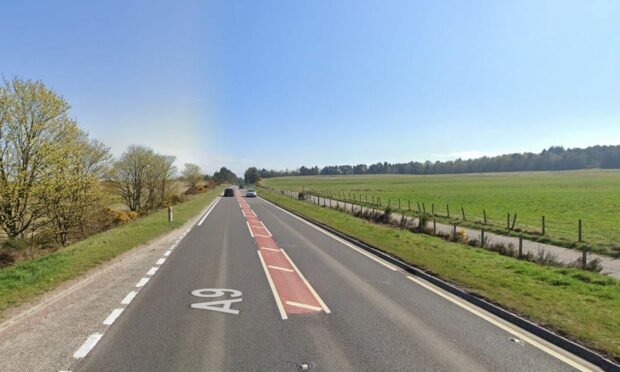 The two-vehicle crash happened around 8.30am today. Image: Google Maps.