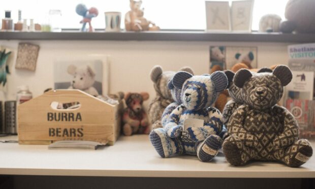 Sustainable memory keepsakes made by Burra Bears of Shetland.