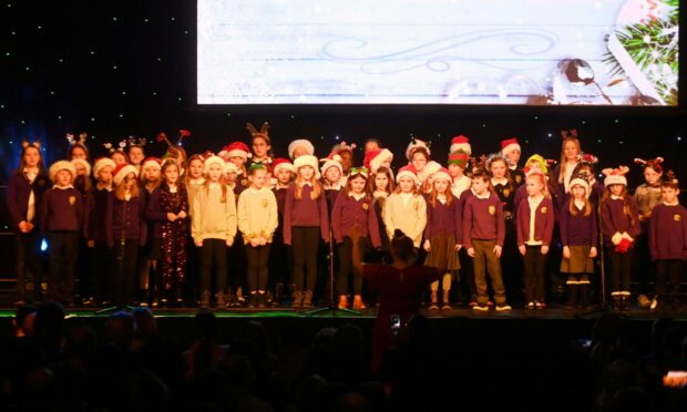 WATCH: Portlethen Primary sing Angels In The Snow