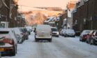 Snowy weather in Stonehaven. Picture: Chris Sumner/DC Thomson