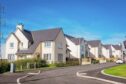 Recently completed houses at the Cala Homes Mains of Grandhome development in Aberdeen. Image: Cala Homes