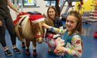 Lucy, 12, is no stranger to spending the festive season in hospital. Image: Claire Stewart.