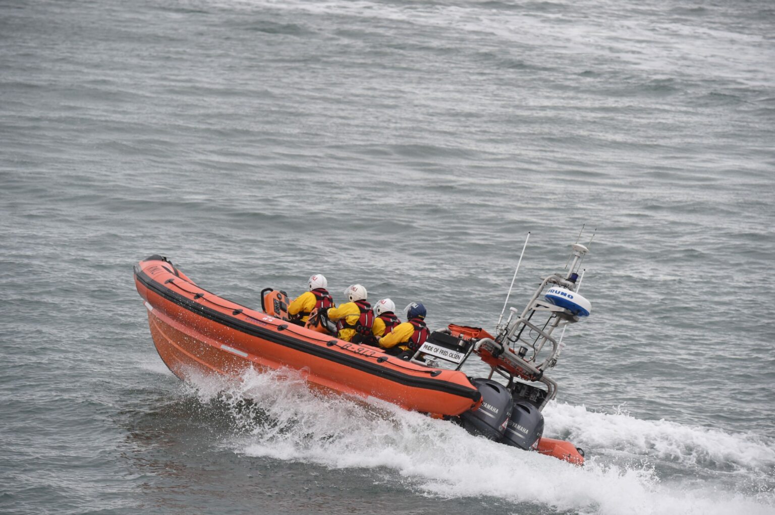 First female helm for Kessock lifeboat ready for Christmas at sea