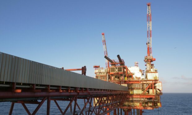 Harbour Energy's Everest platform in the North Sea. Image: Harbour Energy