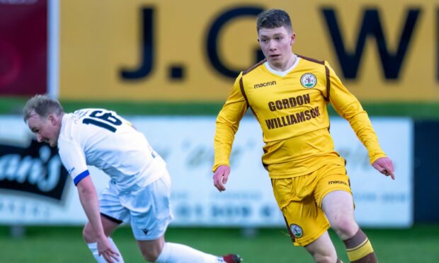 Craig MacKenzie, right, has extended his Forres contract