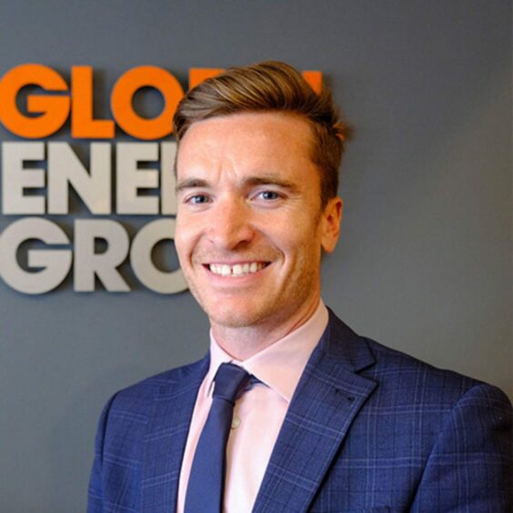 Global Energy Group chief financial officer Gordon Farmer. 